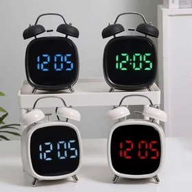 ساعت دیجیتال شماطه دار مربع مدل GH8032