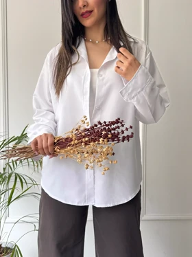 شومیز سفید Basic