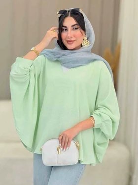 مانتو پانچ آستین پیله