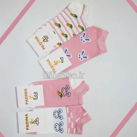 جوراب مچی کیتی تم گلبهی