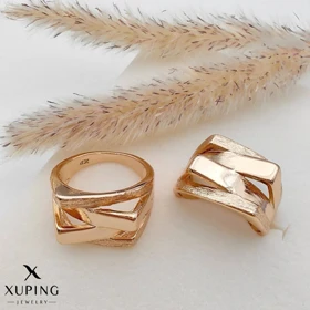 انگشتر ژوپینگ زنانه طرح برجسته کد 2278