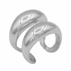 انگشتر زنانه دولاین مینیمال