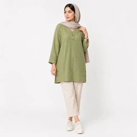 تونیک زنانه مراکشی طرح دار