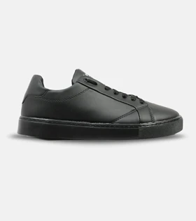 کفش کتانی مردانه مشکی BERSHKA