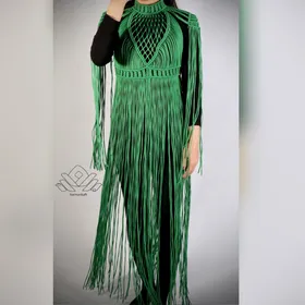 پیراهن مکرومه مدل راشل