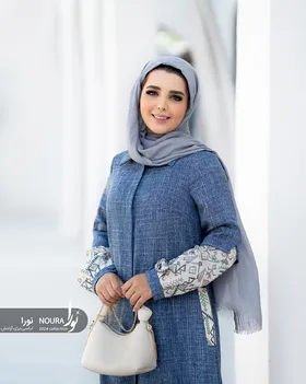 مانتو پامچال آبی