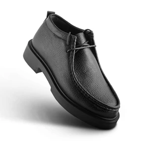 کفش روزمره مردانه چرم یلسان مدل اشتاد کد 573-GF