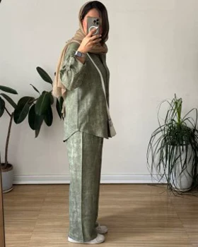 ست مانتو شلوار طناز 1