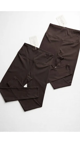 لگ اسپندکس ترند قهوه ای زنانه 66380