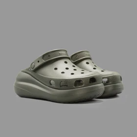 کراکس کراش سبز زیتونی Crocs Crush Olive Green