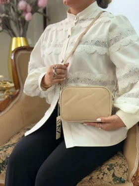 کیف زنانه زارا نسکافه ای
