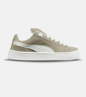 کفش کتانی ورزشی کرم مردانه و زنانه PUMA suede XL مدل 7477