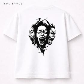 تیشرت باکسی صد درصد پنبه | ضد حساسیت | کد 1393