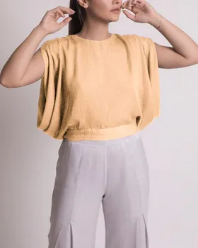 شومیز زنانه نیم‌تنه