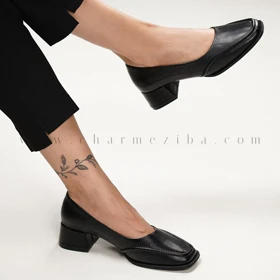 کفش چرم مجلسی زنانه CODE:811