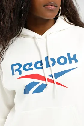 سویشرت زنانه سفید RI BL FLEECE HOODIE
