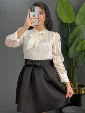 شومیز کریشه آستردار کد 1561