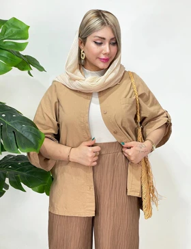 شومیز کراپی شقایق کد : sh100