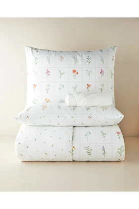 سرویس روتختی دو نفره English Home مدل Damada Bloom پنبه‌ای
