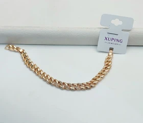 دستبند زنانه ژوپینگ طرح طلا کد XU310 کپی