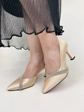 کفش پاشنه درا زنانه زارا بغل باز ZARA کد 430