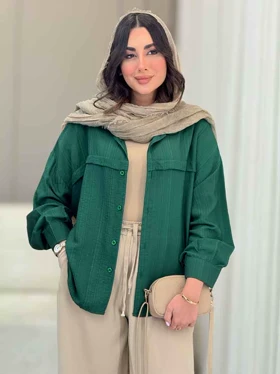 مانتو ژیله دار مهوا