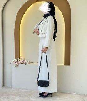 کت و دامن لینن