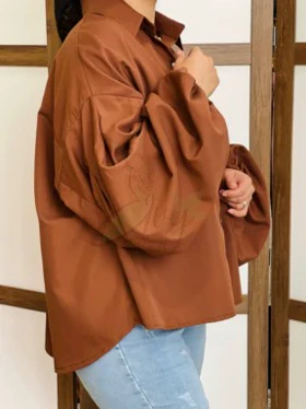 شومیز باکسی پفکی