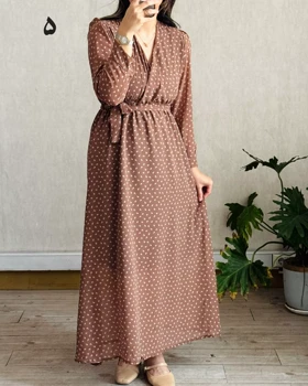 پیراهن حریر گلشید 3