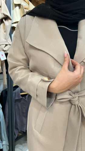 مانتو زنانه کجراه یقه آرشال