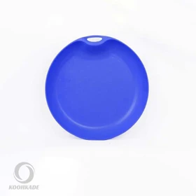 بشقاب سفری مدل لایف کمپ (آبی روشن)