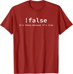 تیشرت برنامه نویسی funny false programming کد 253609