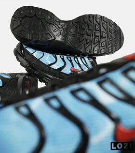کفش کتانی مردانه و زنانه مشکی آبی NIKE AirMax Plus TN Ultra