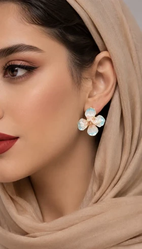 گوشواره میناکاری Mi15