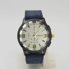 ساعت مچی مردانه والار Walar WG0239 با موتور کوارتز و سبک 3موتوره
