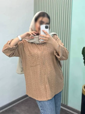 شومیز مانتویی مراکشی مدل صنم کد 50225