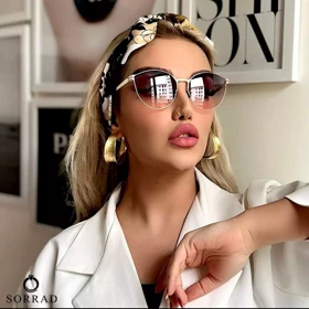 عینک زنانه آیس برلین / فریم فلزی عدسی پلی کربنات