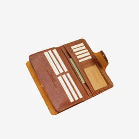 کیف پول کتی چرم مردانه مدل kj018