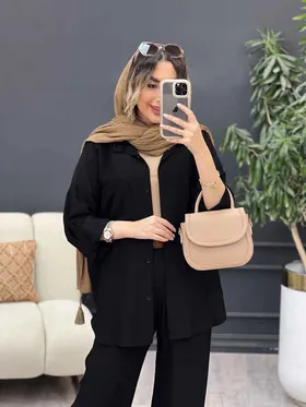 ست مانتو و شلوار طوبا