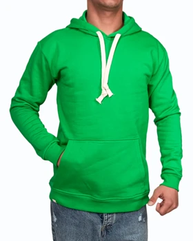 هودی اسپرت مردانه ساده رنگ سبز کد 26264
