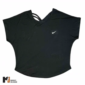 تیشرت زنانه نایک پارچه فلامنت کد 4045