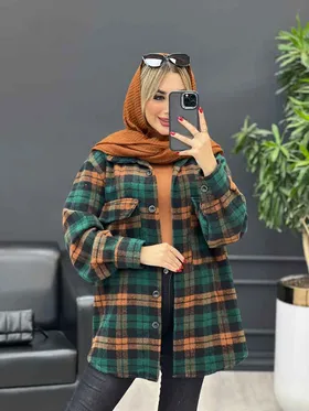شکت چهارخونه دو جیب