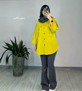 مانتو کتان کاغذی پندار