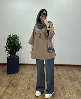 مانتو گلدوزی زنبق (ایراد دار)