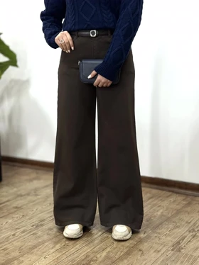 شلوار کتان بگ مورین