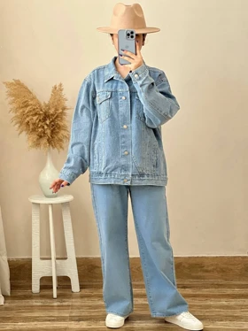 کت جین آور سایز کد 2448