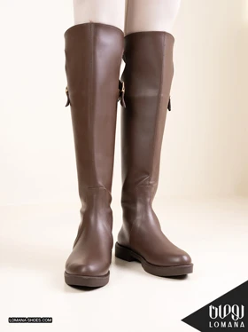 بوت بلند پشت ضربدری لومانا - کد 2464