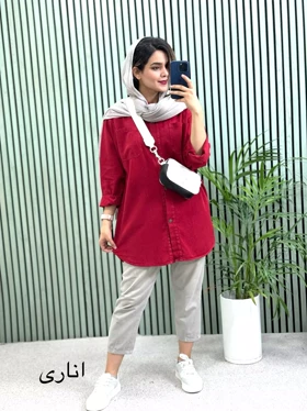 مانتو کتان زارا بلند