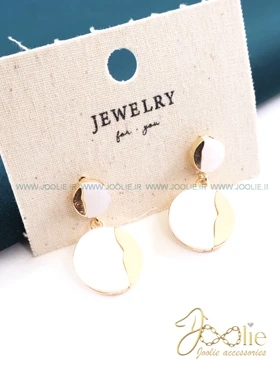 گوشواره زنانه مینایی کد E1116