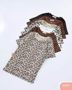 تیشرت قواره دارپلنگی9933